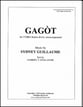 Gagot TTBB choral sheet music cover